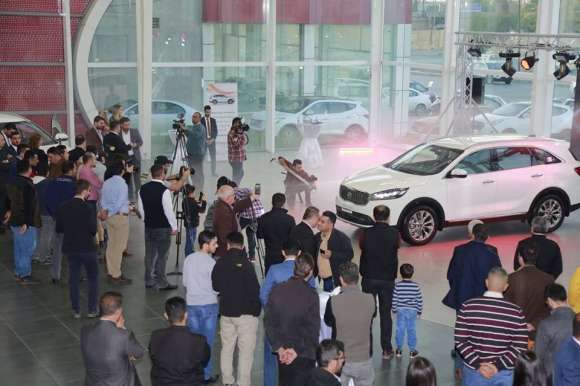 عرض كيا سورينتو الجديدة في كوردستان