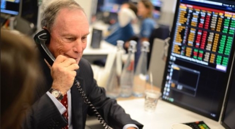 المرشح الديمقراطي مايكل بلومبرغ: 