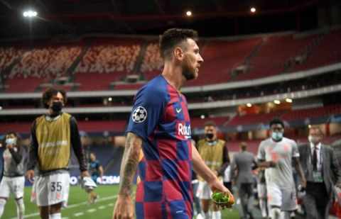 ميسي: البند الجزائي في عقد مهاجم برشلونة لا يزال ساريا