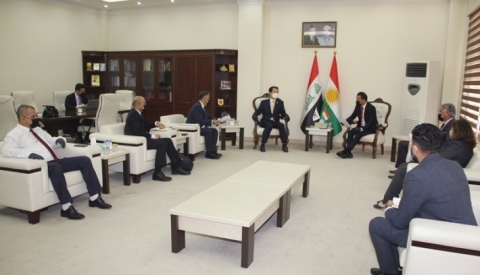 القنصل الكوري يبدي رغبة بلاده في تدريس لغتها بجامعات إقليم كوردستان