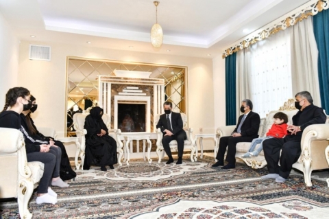 في أربعينية رحيله .. مسرور بارزاني يزور منزل محافظ أربيل د. فرست صوفي