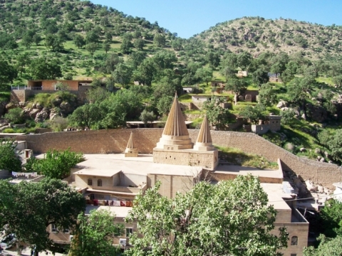 معبد لالش على لائحة التراث العالمي المؤقتة لليونسكو