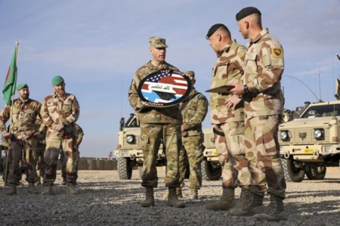 القوات النرويجية تتسلم ادارة السلطة في قاعدة عين الاسد