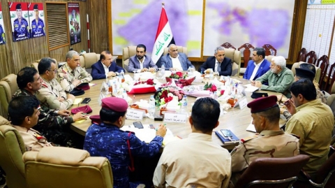 عبد المهدي يجتمع مع الحلبوسي ووقادة كبار لبحث 