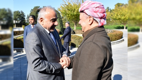 هكذا وصف عبد المهدي مواقف الرئيس بارزاني إزاء أزمة العراق