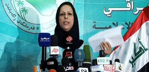 نائبة تحذر من تجاوز العيداني على صلاحيات الحكومة المركزية