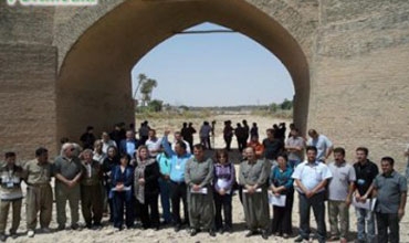 وفد برلمان كوردستان في خانقين: نهر الوند يعني الحياة بالنسبة لأهالي المنطقة