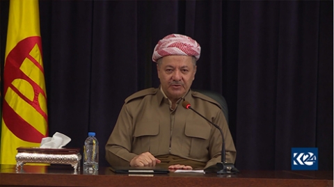 الرئيس مسعود بارزاني: افشلنا الرهانات ولا تنازل عن كوردستانية كركوك