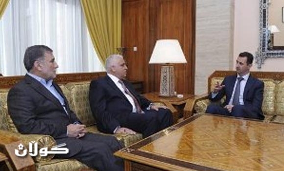 الوفد العراقي لسوريا يلتقي بالاسد ويتوجه للقاء الجامعة العربية