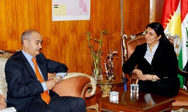 رئيس بعثة الإتحاد الأوربي يثمن مشاريع وزارة العمل والشؤون الإجتماعية في الإقليم في مجال الإصلاح