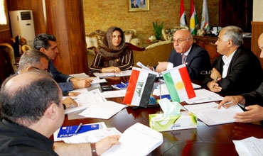 العمل الكوردستانية تبحث آليات مناسبة لتنفيذ مشروع تأمين الضمان للعاطلين من خريجي الجامعات ومعاهد الإقليم