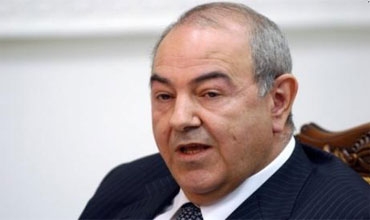 علاوي:سنتخذ موقفا صارماً من العملية السياسية في حال عدم تنفيذ اتفاقية اربيل