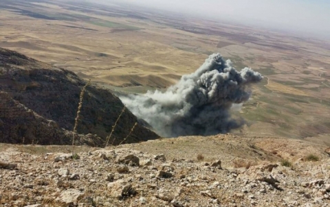 عملية مشتركة لقوات البيشمركة ومكافحة الارهاب العراقي في 