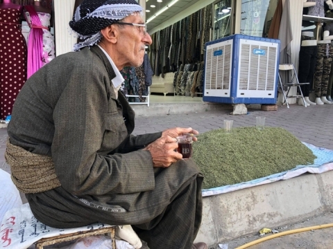 رجل كوردي من قضاء كويسنجق لم يشرب الماء منذ 30 عام