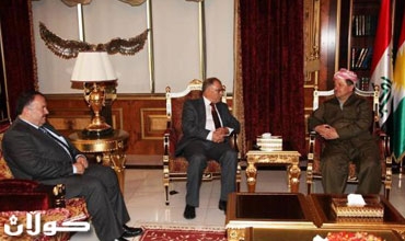 رئيس إقليم كوردستان يستقبل رئيس إتحاد جامعات الدول العربية