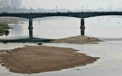 بغداد..جفاف غير مسبوق في نهر دجلة