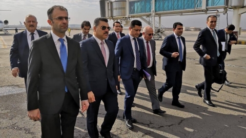 وفد حكومة كوردستان يستأنف مباحثاته فور وصوله الى بغداد