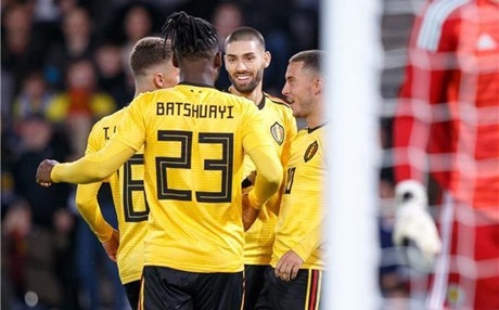 بلجيكا تعود من آيسلندا بثلاث نقاط في دوري الأمم الأوروبية