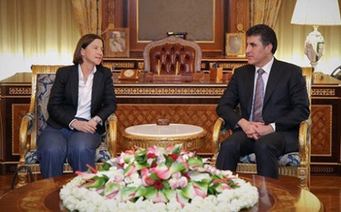 رئيس حكومة إقليم كوردستان وسفيرة أستراليا لدى العراق يؤكدان الرغبة بتوطيد العلاقات الثنائية