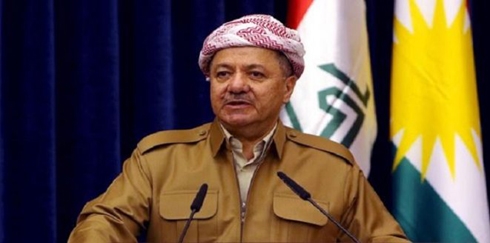 الرئيس البارزاني: قضايا الشعب الكوردي لا تحل بالعنف و القصف، الطرق السلمية هي افضل السبل 