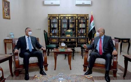 الانتخابات المبكرة والعلاقات بين أربيل وبغداد على طاولة اجتماع الكاظمي وبرهم صالح