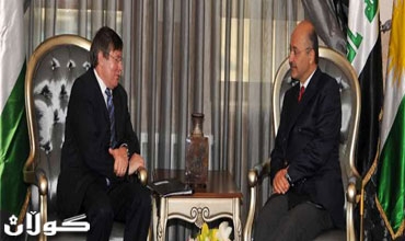 رئيس حكومة إقليم كوردستان يستقبل نائب وزير الخارجية الهنغاري والسفير البريطاني لدى العراق