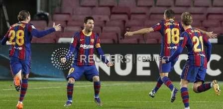 برشلونة يستعرض قوته أمام ريال سوسيداد