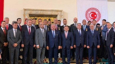 بشير الحداد خلال لقائه الرئيس التركي ورئيس مجلس الأمة: العراق حريص على أمن وإستقرار دول الجوار