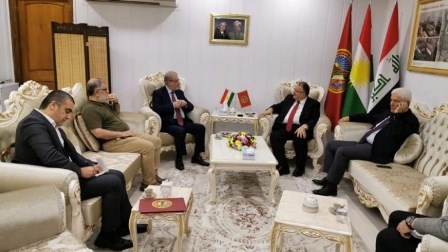 بشير الحداد يزور جامعتي صلاح الدين وتيشك بأربيل 