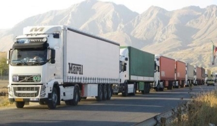 ايران تكشف حجم تبادل السلع عبر منفذ مع كوردستان