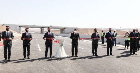 رئيس حكومة إقليم كوردستان يدشن مشروع طريق إستراتيجي بين أربيل ودهوك