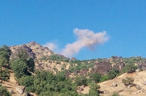 بذريعة استهداف PKK .. قصف تركي على مرتفعات حدودية شمال أربيل