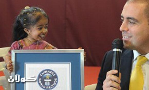 هندية تدخل موسوعة جينس لأقصر امرأة فى العالم