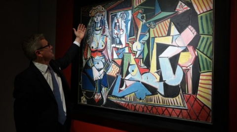 لوحتين لبيكاسو رسمهما بيوم واحد في مزاد بلندن