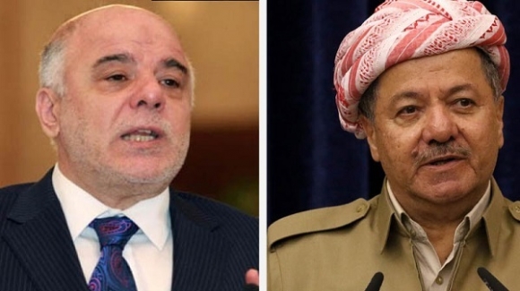 رئيس إقليم كوردستان ورئيس وزراء العراق يناقشان عبر الهاتف العلاقات بين هولير وبغداد