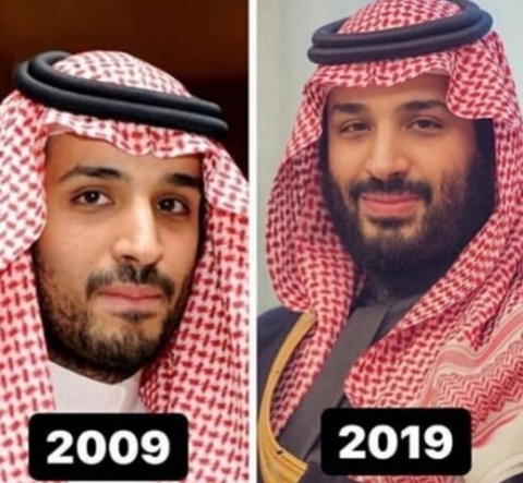 صورة لابن سلمان بـ