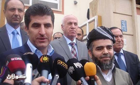 نيجيرفان بارزاني: اذا كان موقف الاتحاد الاسلامي حيال معالجة المشكلات غلق الابواب فهو خاطئ