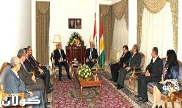 برهم صالح يلتقي أعضاء مؤتمر الجالية الكوردية السورية في الخارج