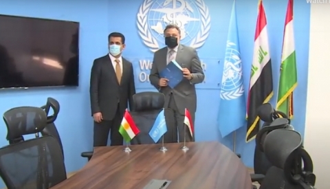 الصحة العالمية تفتح مكتباً لها في وزارة الصحة باقليم كوردستان