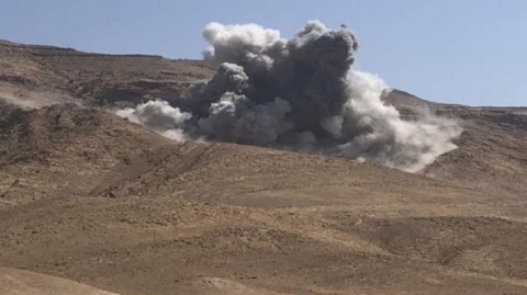 مقتل 12 داعشياً في ضربات جوية على جبل 