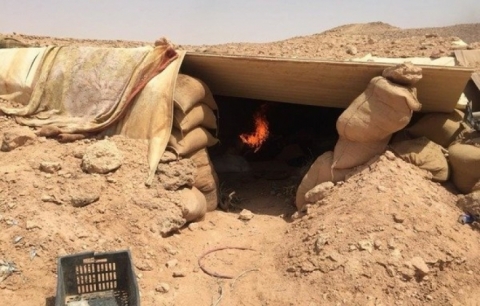 عملية استباقية ضد داعش غرب الانبار ..ضبط سجل باسماء ورموز سرية واسلحة للتنظيم