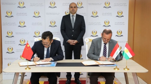 الصين تشرع بأولى خطوات بناء قنصليتها في إقليم كوردستان