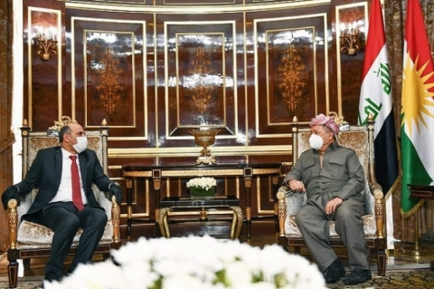 الرئيس بارزاني ورئيس تيار الغد السوري يبحثان مستجدات المنطقة والوضع في سوريا