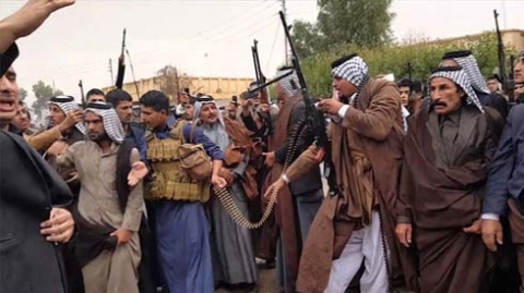 الشرطة الاتحادية تمنع الدكات العشائرية وتعتقل أحد منفذيها