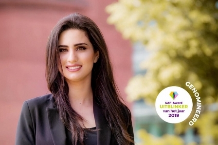 ايزيدية تنافس على جائزة أفضل طالبة لاجئة في هولندا لعام 2019