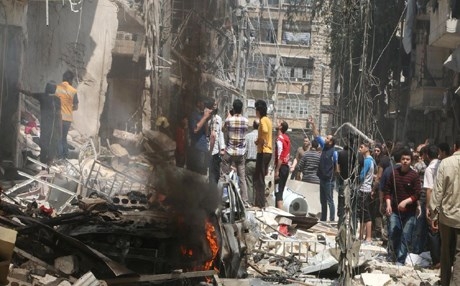 ردود فعل دولية تدين قصف مدينة حلب بسوريا