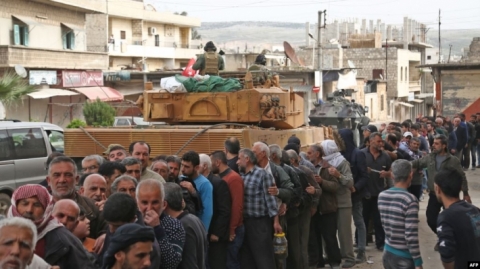 منظمة حقوقية: انتهاكات المعارضة بإشراف تركي تهدف لتهجير الكورد من عفرين