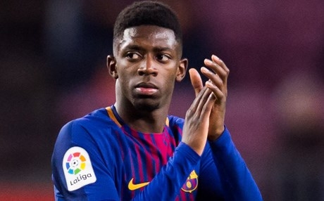 برشلونة يضم الفرنسي ديمبلي لمدة 5 مواسم 