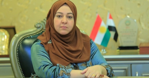 رئيسة برلمان كوردستان تخضع نفسها لحجر صحي