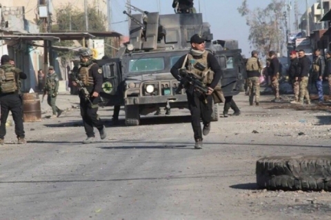 القبض على 5 دواعش ايسر الموصل